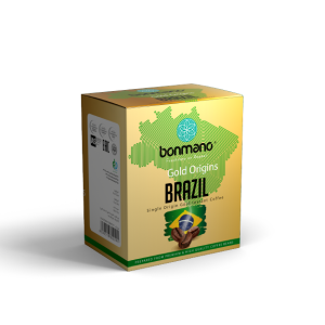 خرید قهوه فوری گلد برزیل بن‌مانو