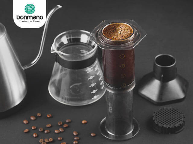 عوامل تاثیرگذار بر کیفیت قهوه دمی ایروپرس